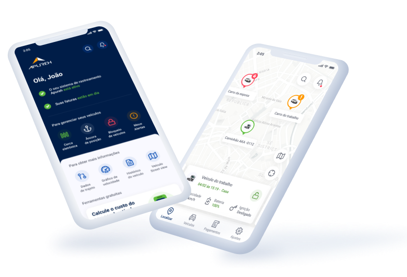 App Apureh - Rastreamento e Gestão Veicular